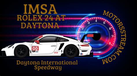 rolex 24h daytona live stream|rolex 24 time.